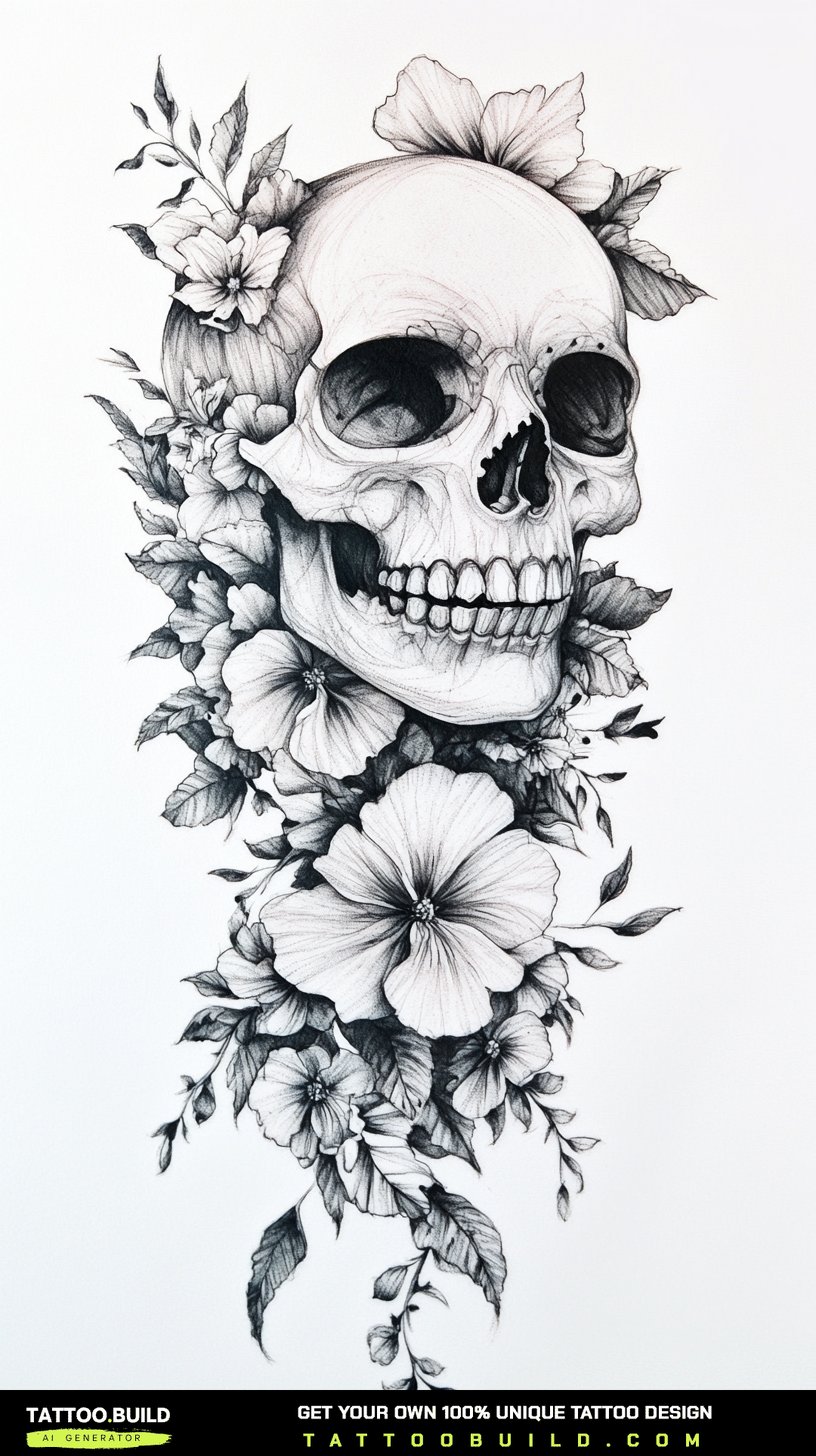 Ladies full sleeve tattoo designs drawings collection showing a completed feminine arm sleeve