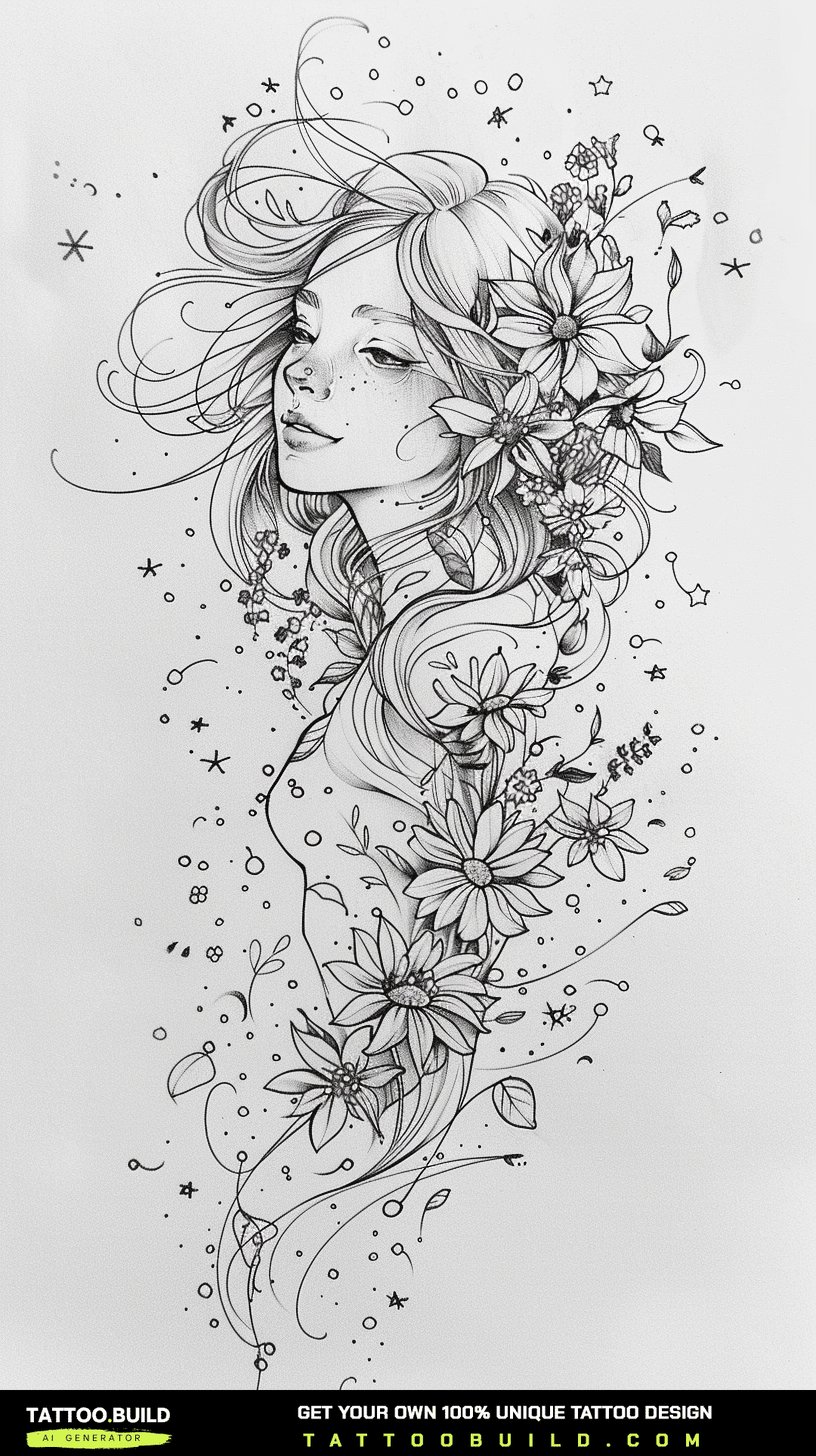 28 Ladies Full Sleeve Tattoo Designs Drawings Tattoo Build