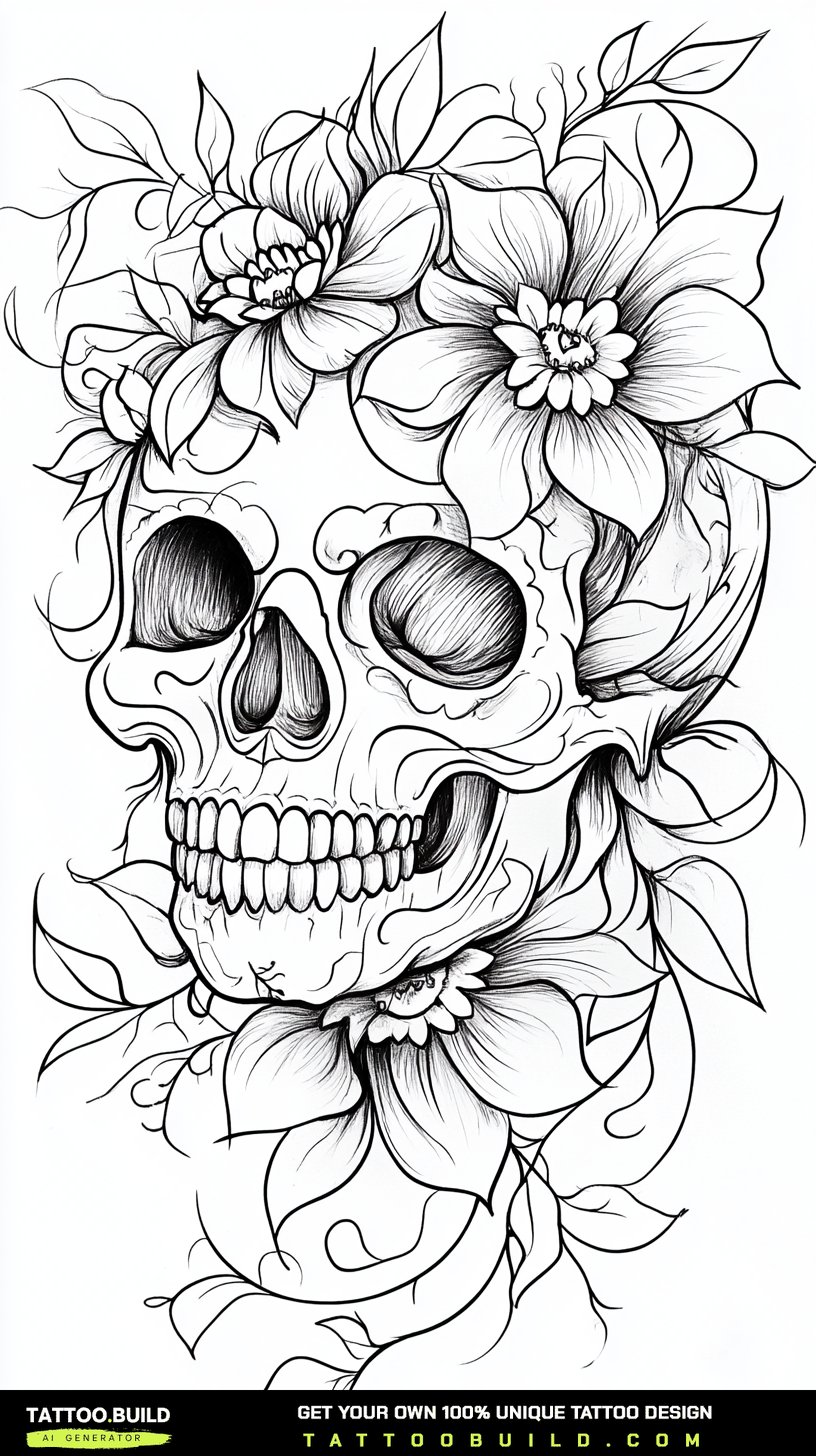 31 Skull Tattoo Drawings - Tattoo Build