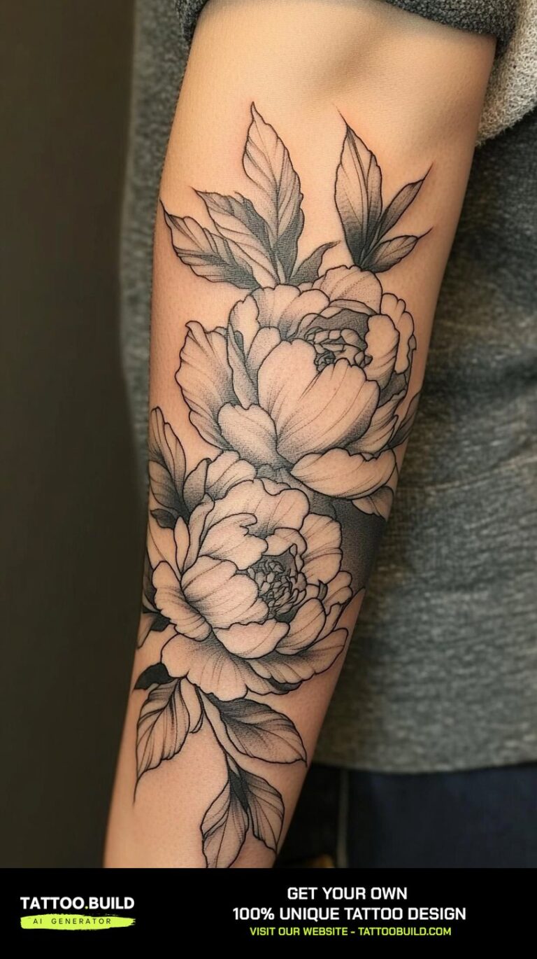 30+ Floral Half Sleeve Tattoo for Forearm - Tattoo Build