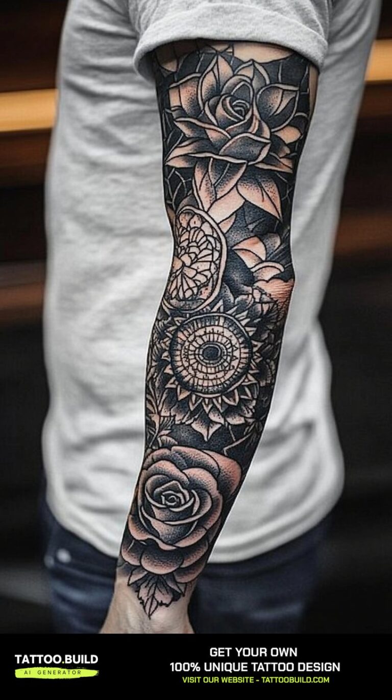 30+ Full Sleeve Tattoos for Men - Tattoo Build