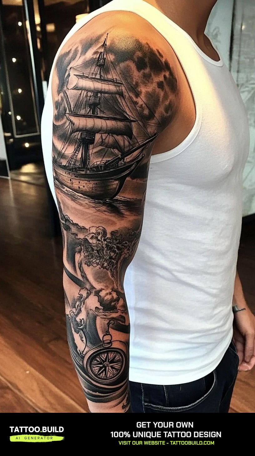 30+ Full Sleeve Tattoos for Men - Tattoo Build