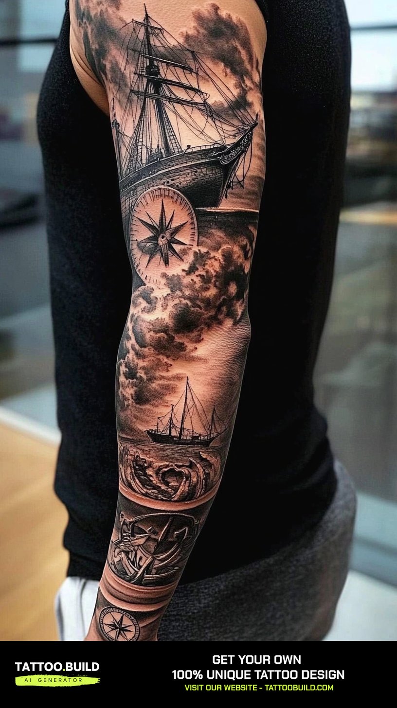 30+ Full Sleeve Tattoos for Men - Tattoo Build