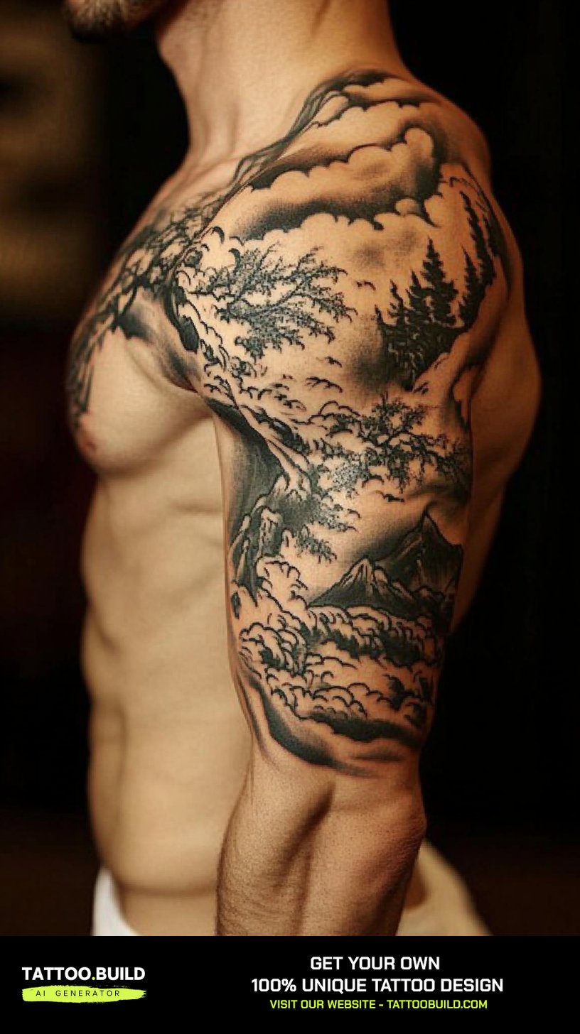30+ Nature Tattoos for Men - Tattoo Build