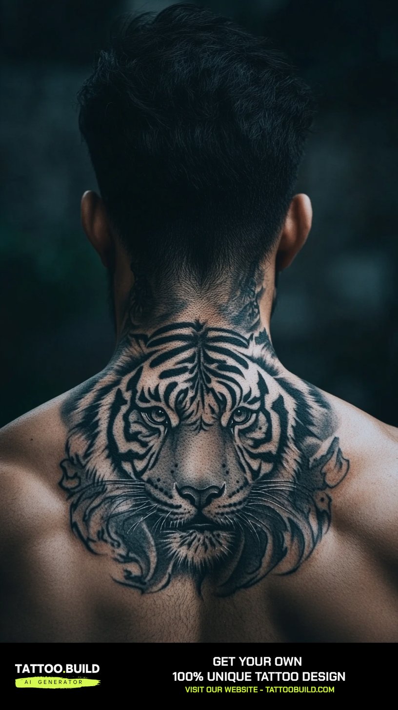 Back of the Neck Tattoo for Males - Tattoo Build