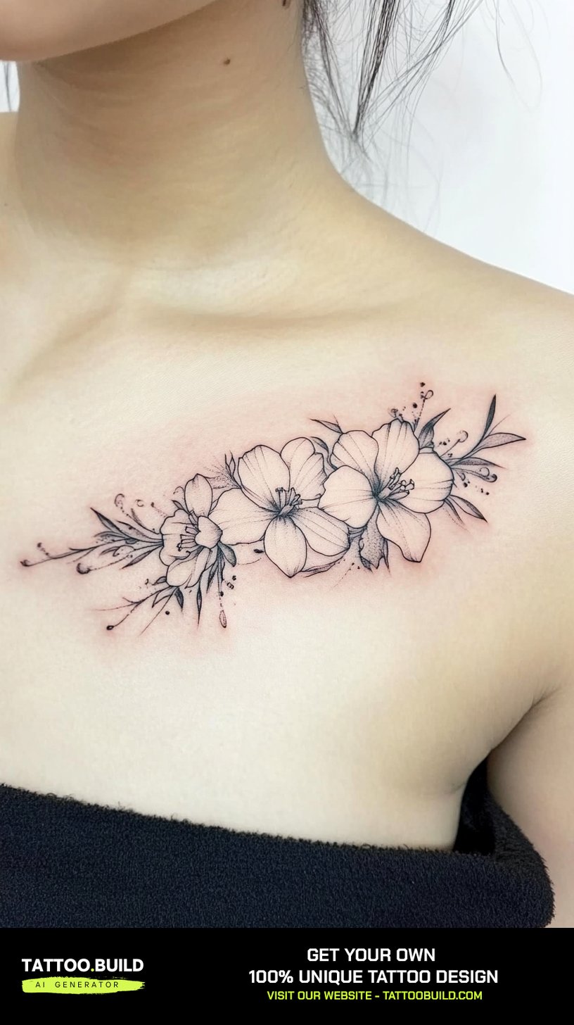 Classy Shoulder Tattoo For Females - Tattoo Build