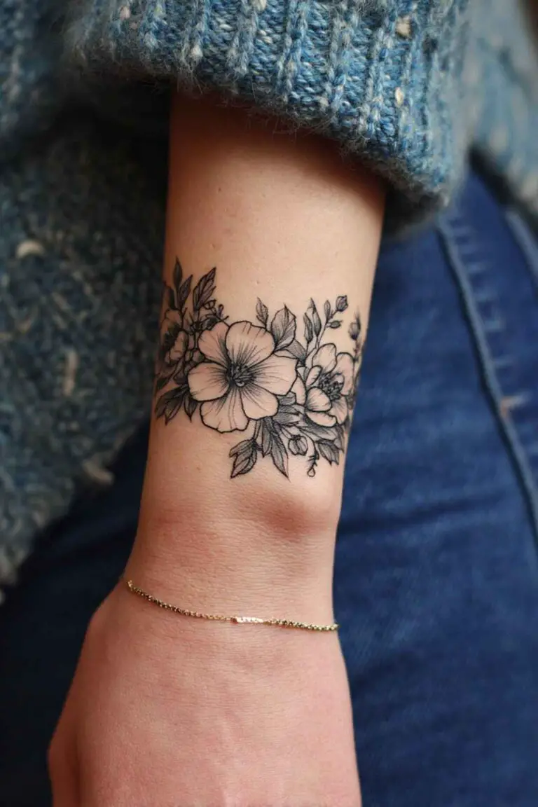 Beautiful Wrap Around Wrist Tattoos That Elevate Your Style