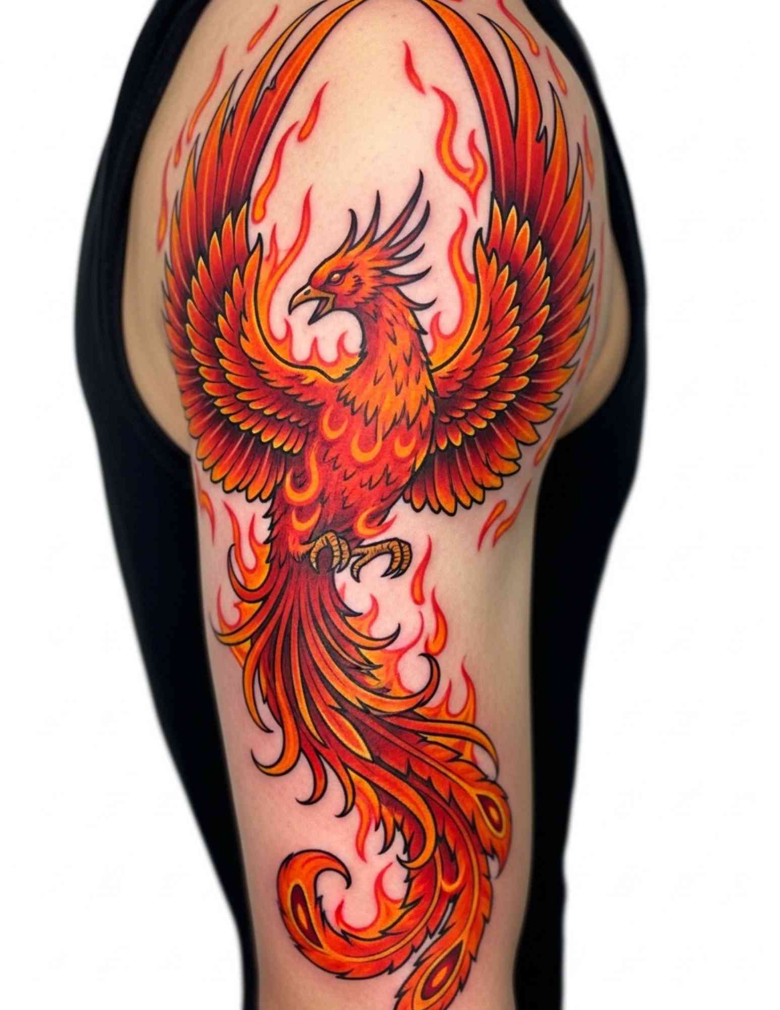 20 Phoenix Tattoo Ideas That Symbolize Rising and Renewal